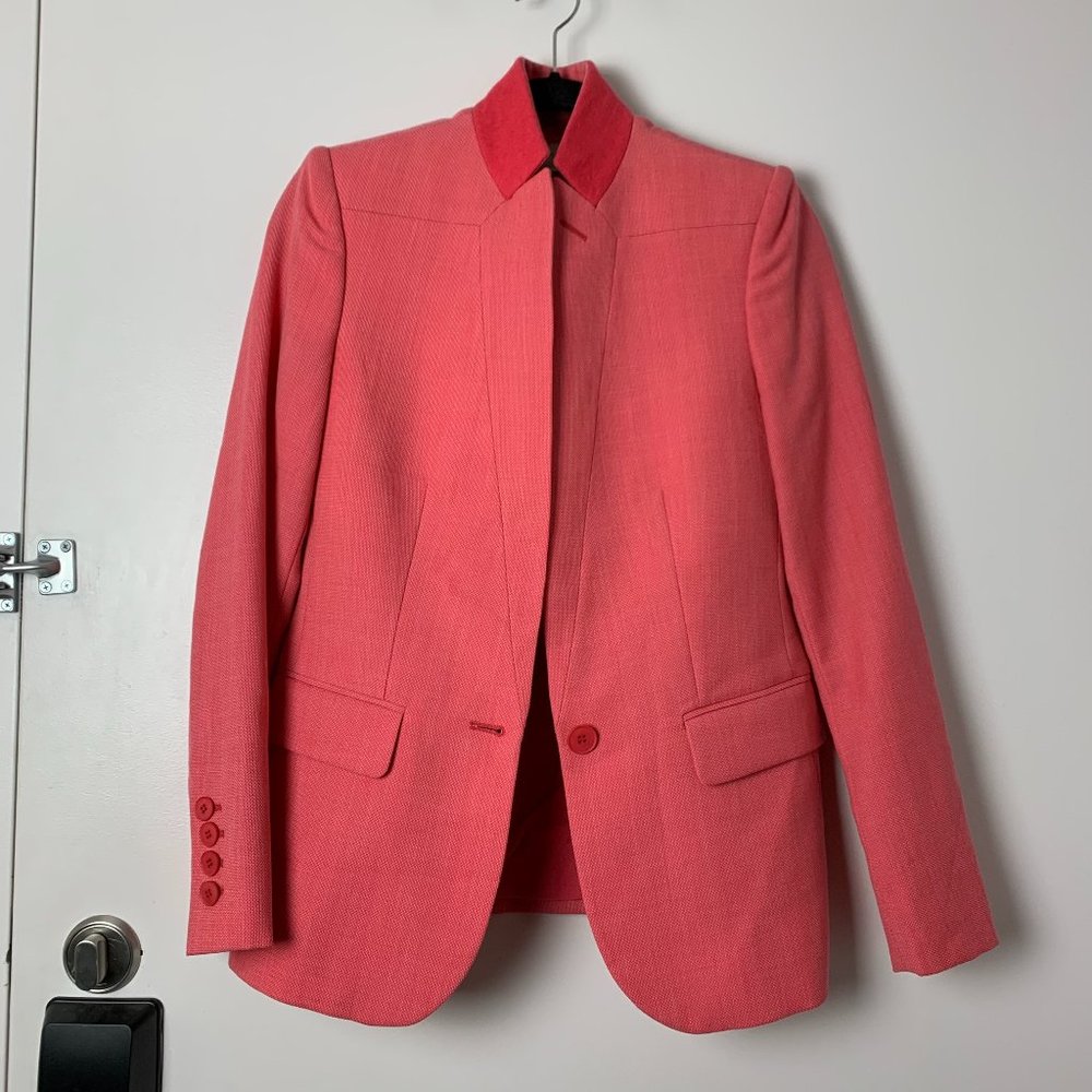 Stella McCartney Jacquard Wool Fleur Blazer